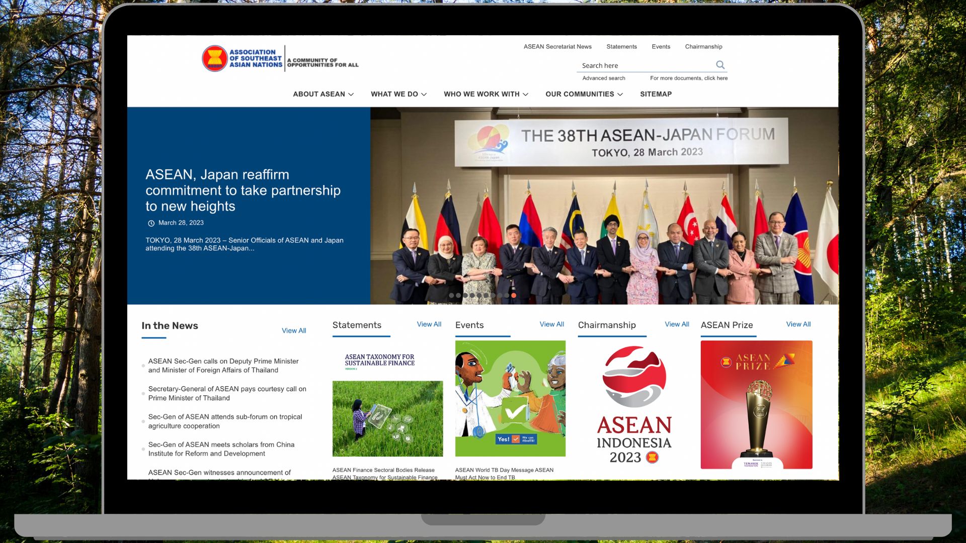 ASEAN Secretariat Website